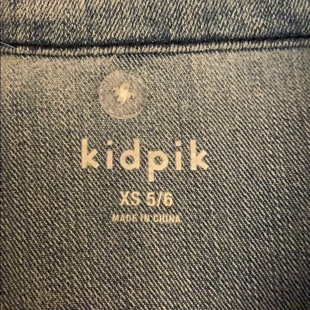 Kidpik Outfit Jean Jacket, Blouse, Dress Size 5/6
